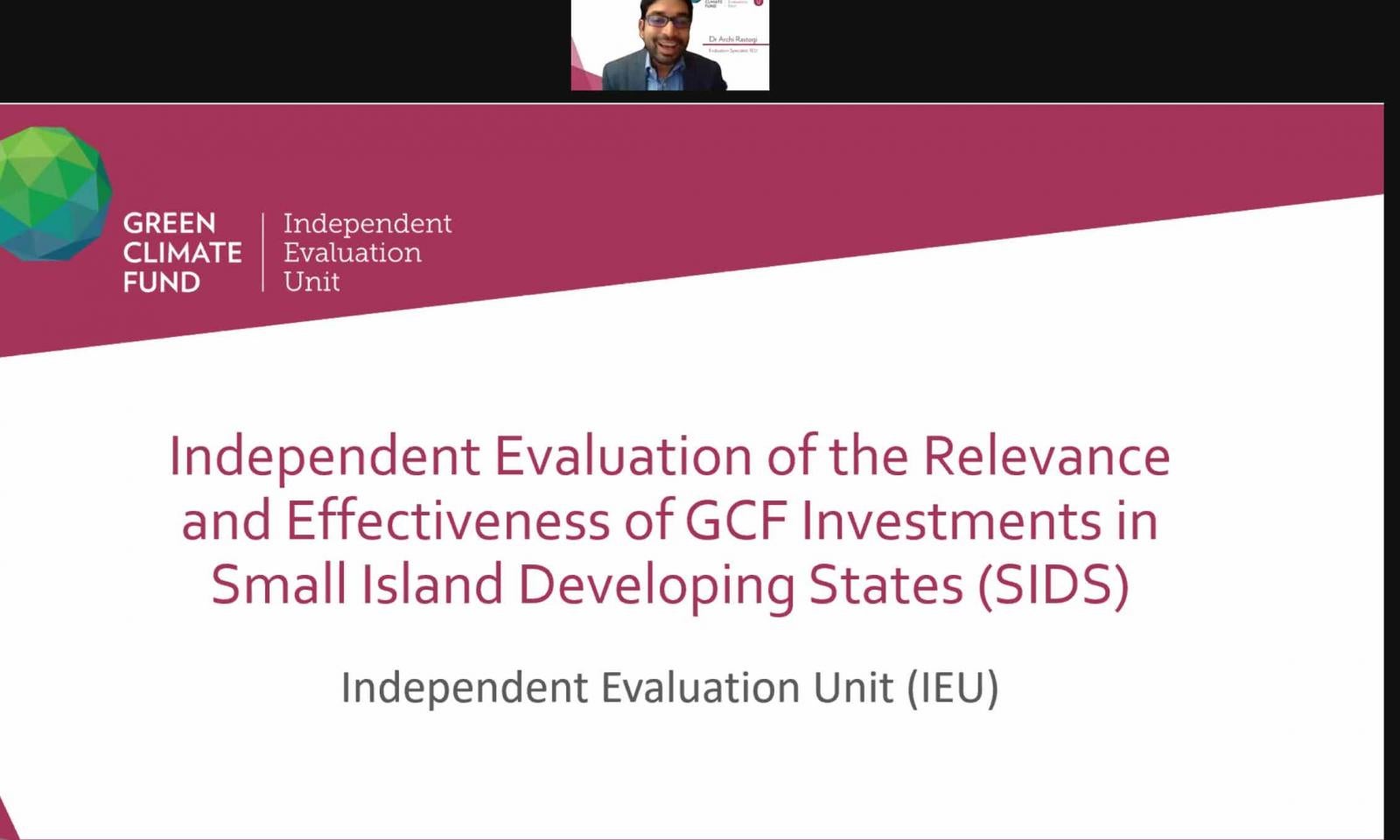 The IEU's Andreas Reumann and Dr. Archi Rastogi present at Gobeshona ...