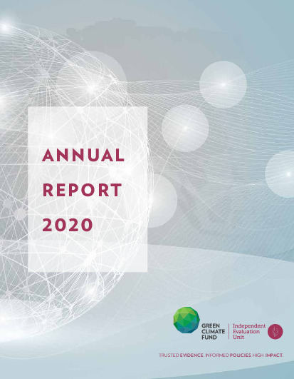 Document cover for Annual Report 2020