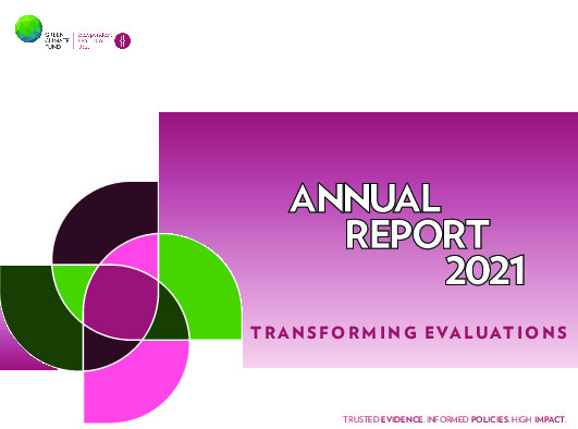 Document cover for Annual Report 2021