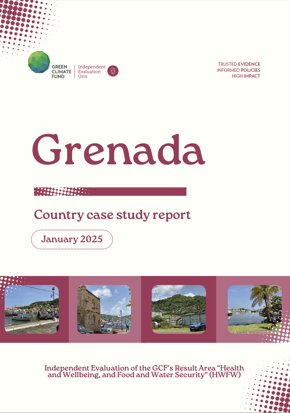 Document cover for Country case study: Grenada (HWFW2024)