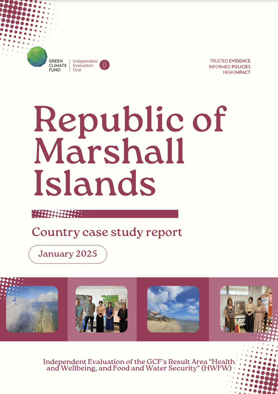 Document cover for Country case study: Republic of Marshall Islands (HWFW2024)