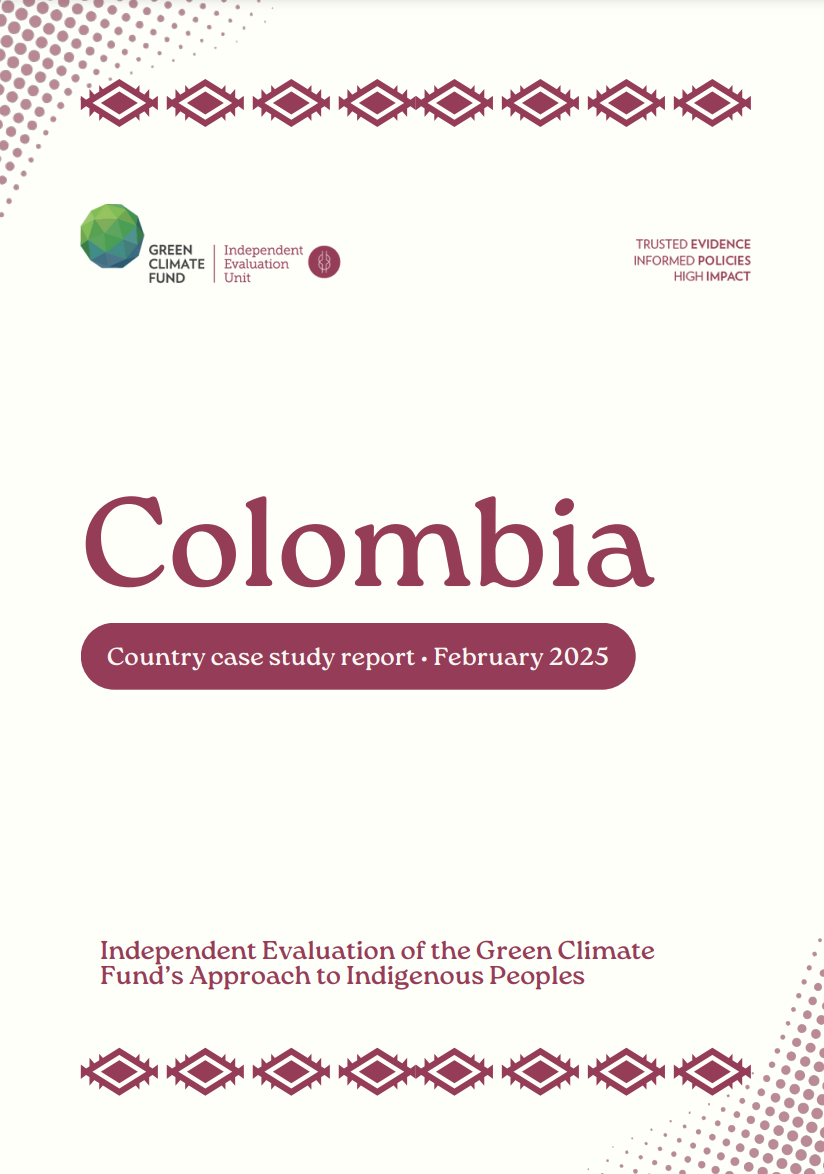 Document cover for Country case study: Colombia (IPs2024)