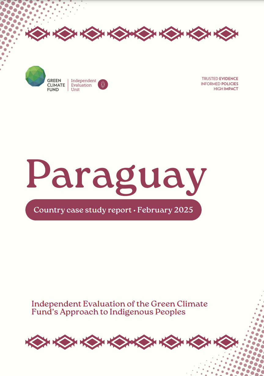 Document cover for Country case study: Paraguay (IPs2024)