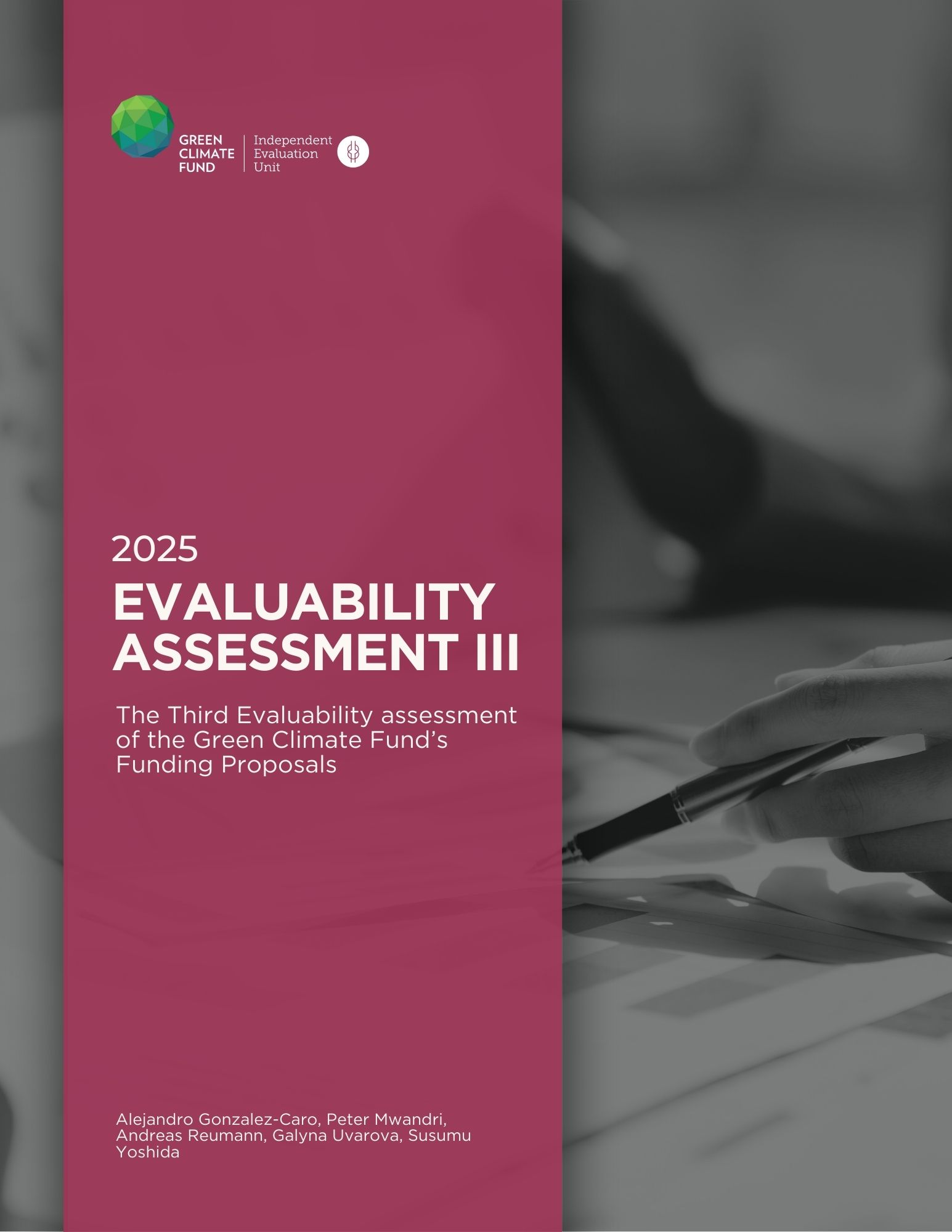 Download The Third Evaluability assessment of the Green Climate Fund’s Funding Proposals Document cover for The Third Evaluability assessment of the Green Climate Fund’s Funding Proposals