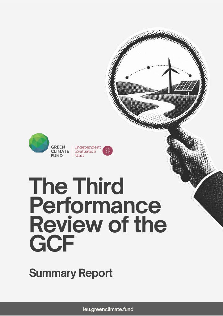 Download The Third Performance Review of the GCF: Summary Report Document cover for The Third Performance Review of the GCF: Summary Report