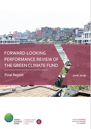 Document cover for Final report on Forward-looking Performance Review of the GCF (FPR2019)