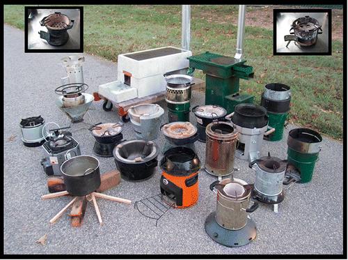 Some of the 22 cookstoves examined in the study by Jetter et al.