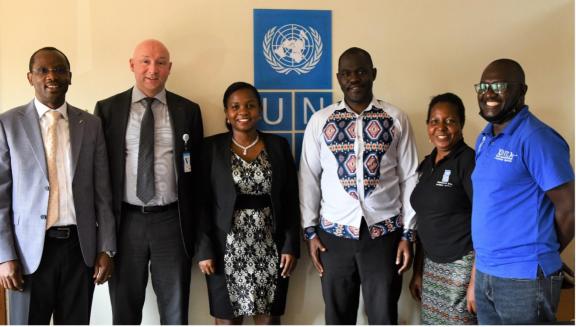 UNDP Staff in their Uganda Office